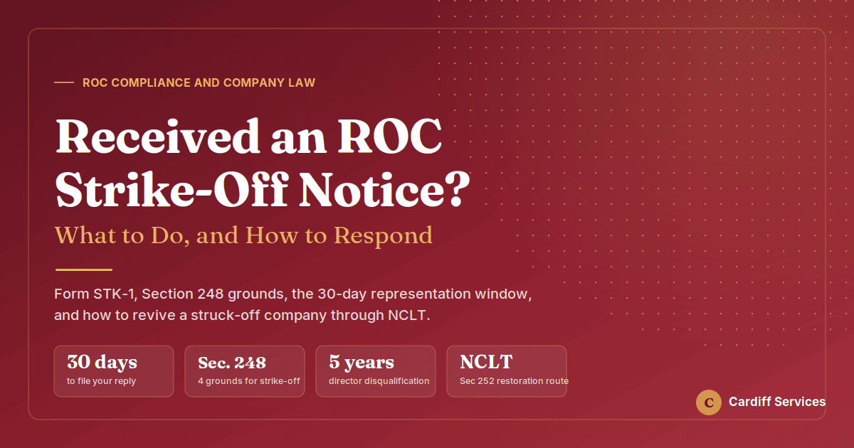 Received an ROC Strike-Off Notice?